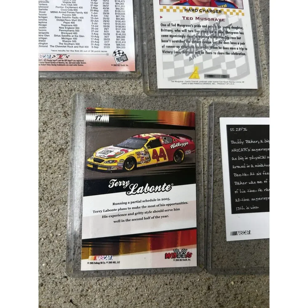 NASCAR Trading Cards‎ Lot Of 8